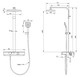 Thermostatic Shower System L